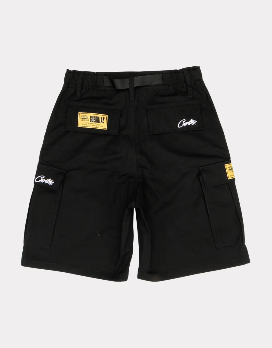 Corteiz-Guerillaz-2023-Cargo-Shorts-Black Corteiz-Guerillaz-2023-Cargo-Shorts-Black