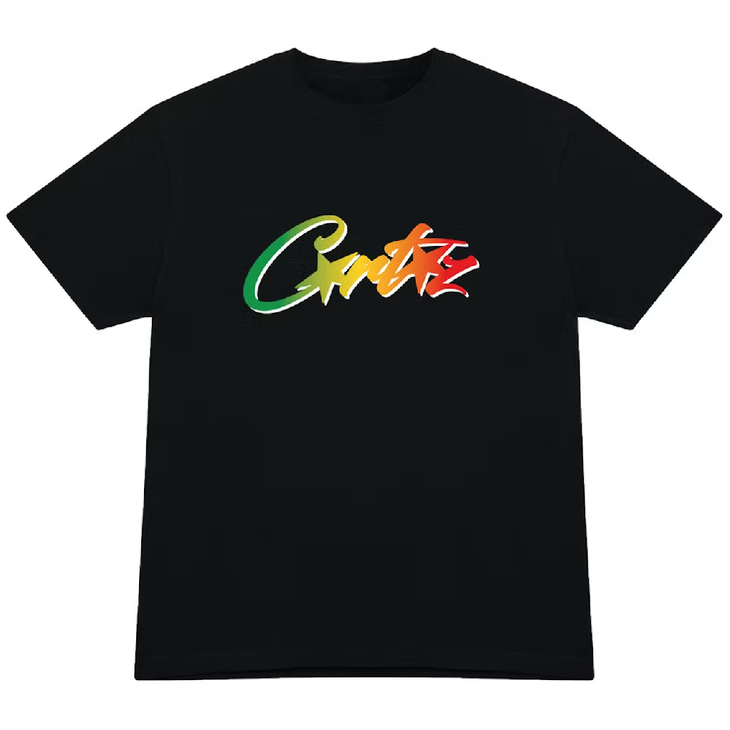 Corteiz Allstarz Gradient Carni T-shirt Black Corteiz Allstarz Gradient Carni T-shirt Black