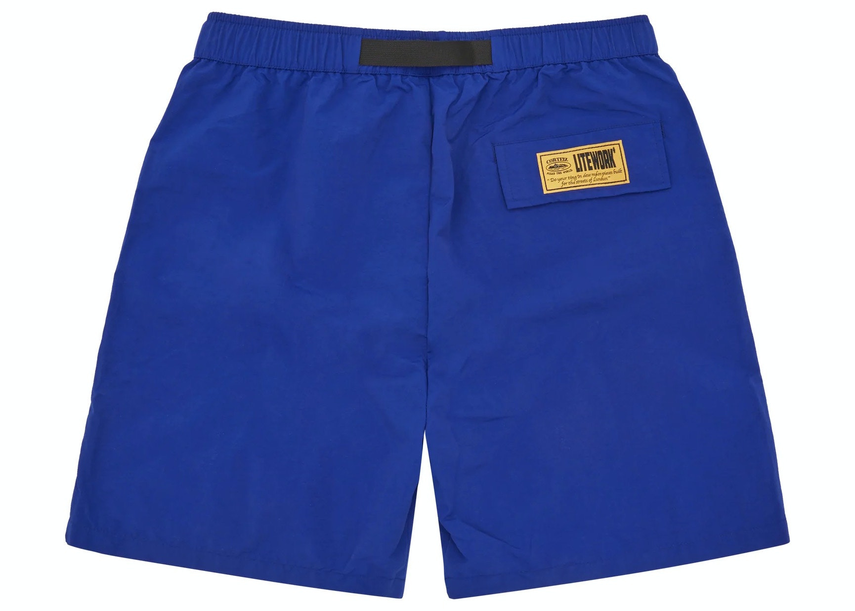 Corteiz Crtz Nylon Shorts in Blue Corteiz Crtz Nylon Shorts in Blue