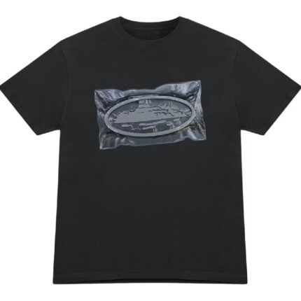Corteiz Vacuum Sealed T-shirt Black