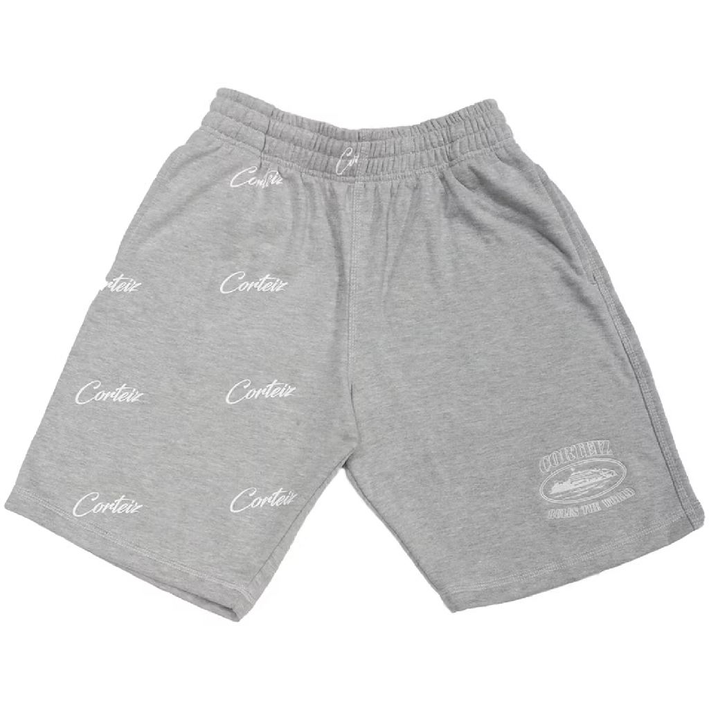 Corteiz Division ’20 Shorts in Grey Corteiz Division ’20 Shorts in Grey