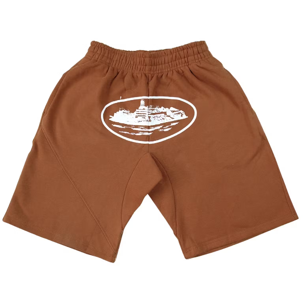 Corteiz Alcatraz Shorts in Hazel Corteiz Alcatraz Shorts in Hazel